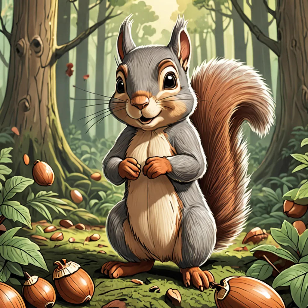 The Adventures of Nutty the Squirrel