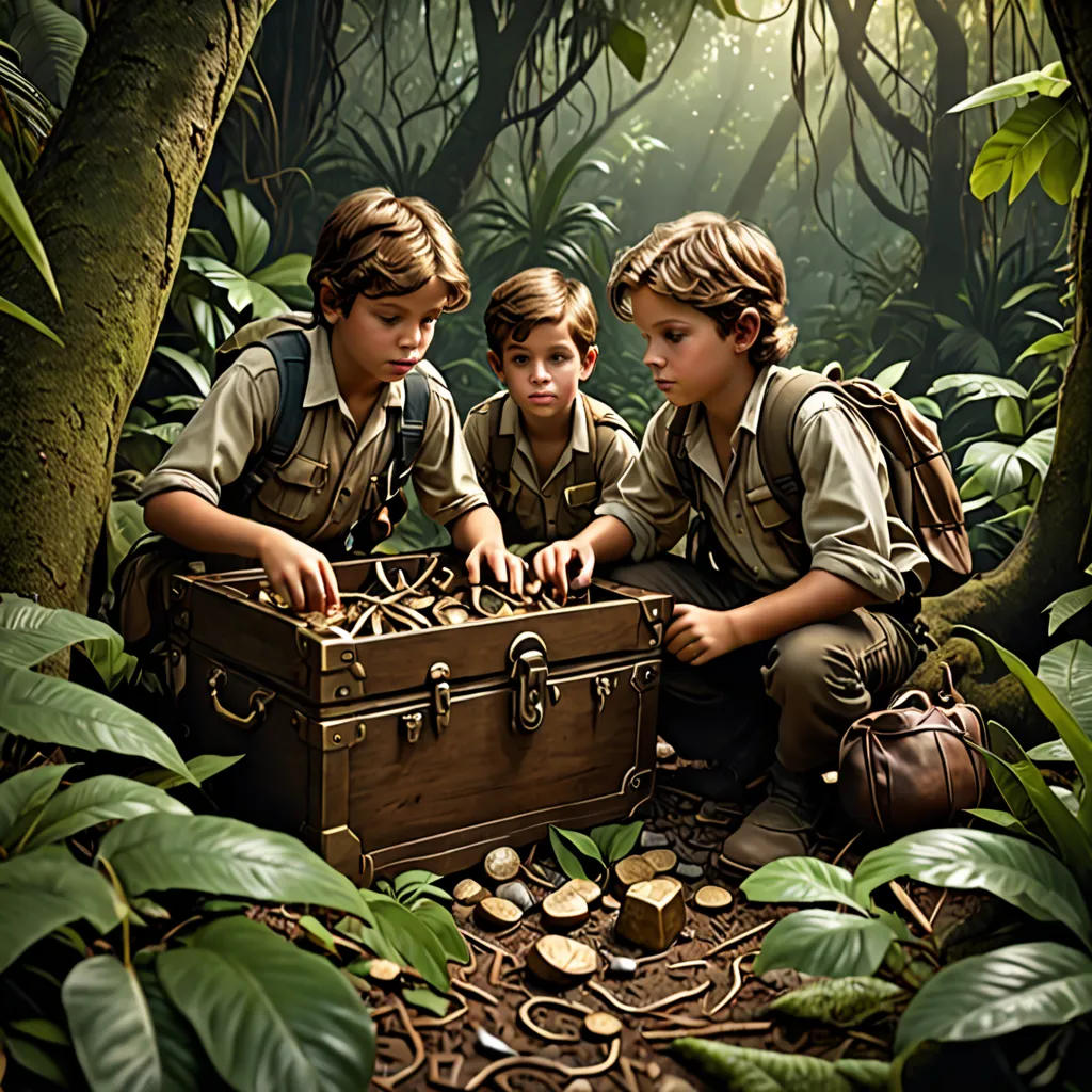 The Lost Treasure of Roanoke Island