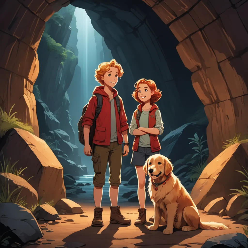 The Girl and Her Pet Dog