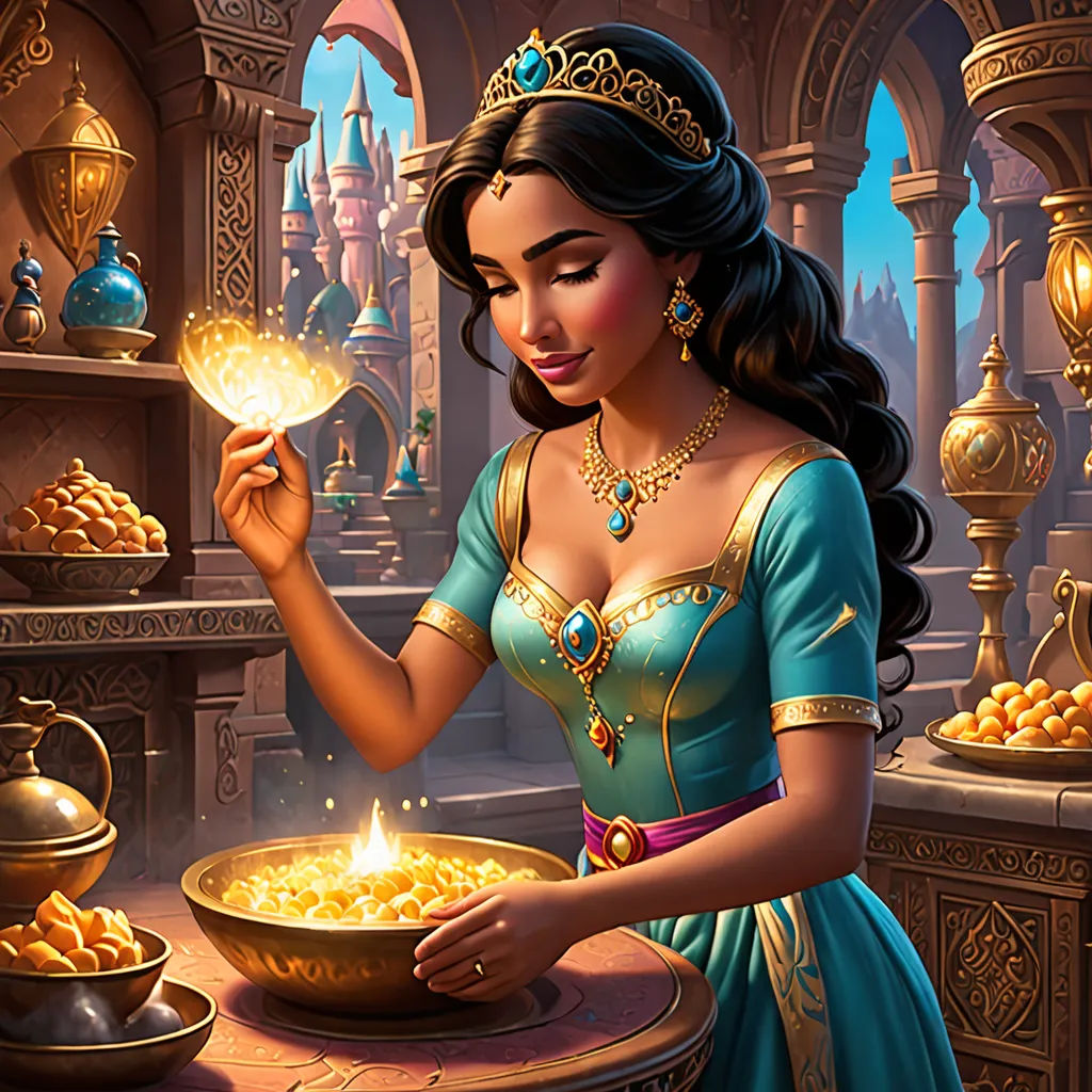 The Navel of Princess Jasmine