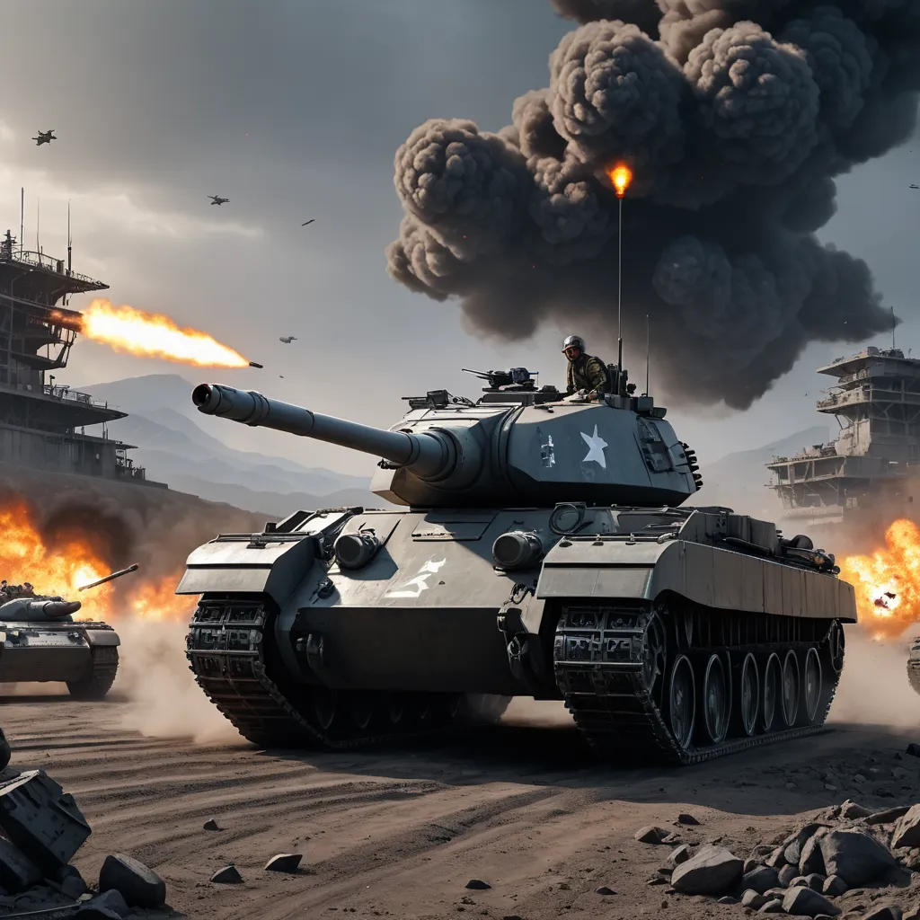 Tank Duel: Flames of Rivalry