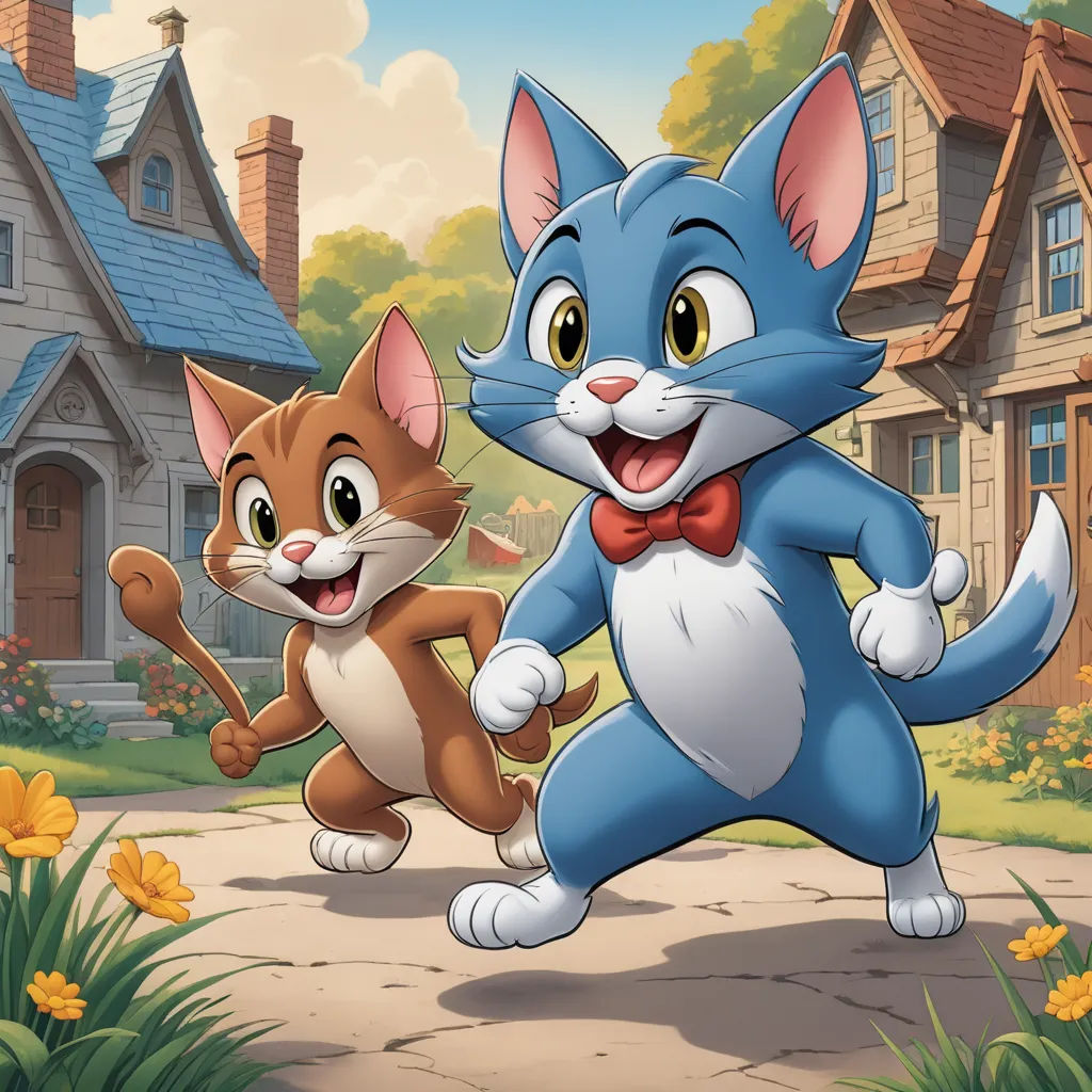 The Mischievous Cat and Clever Mouse