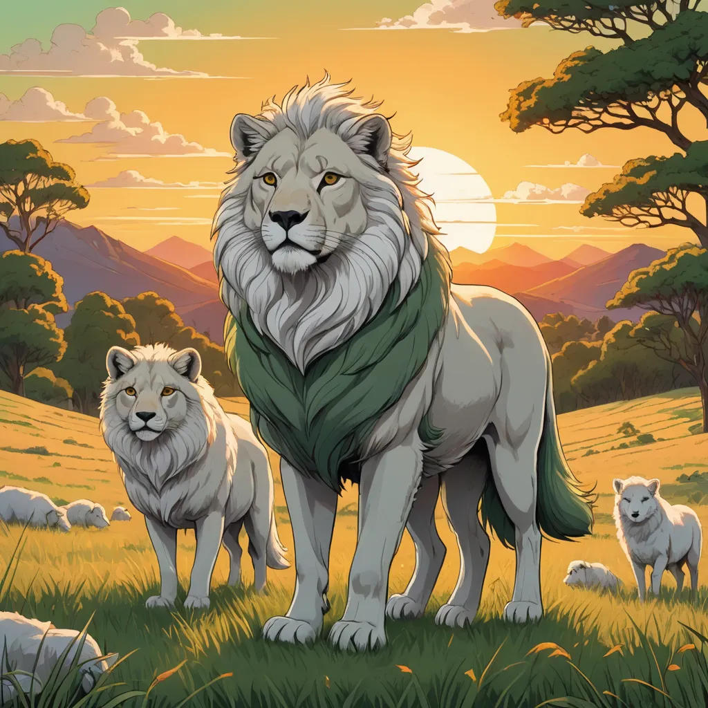 The Wolf and the Three Sheep