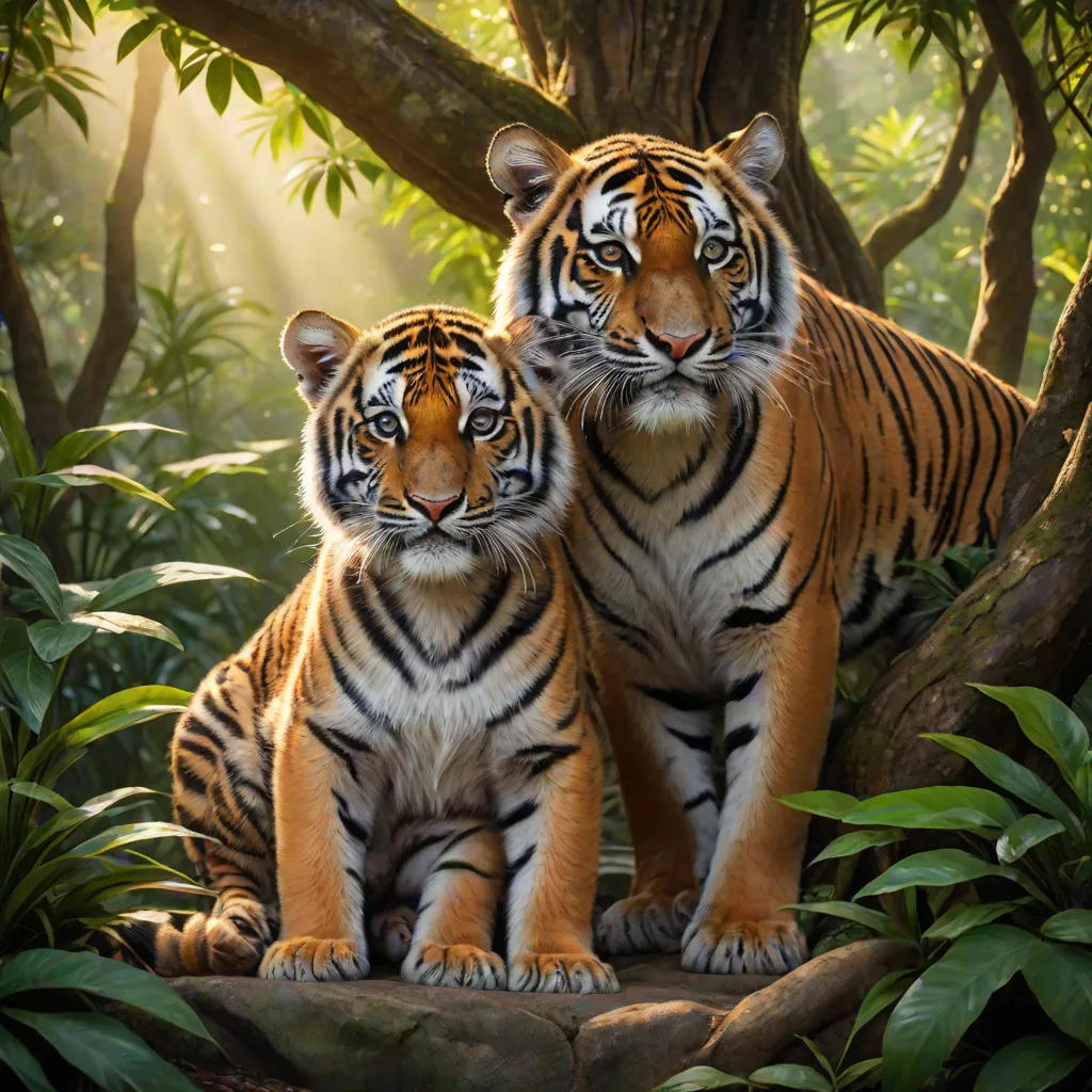 The Kindhearted Tiger's Shelter