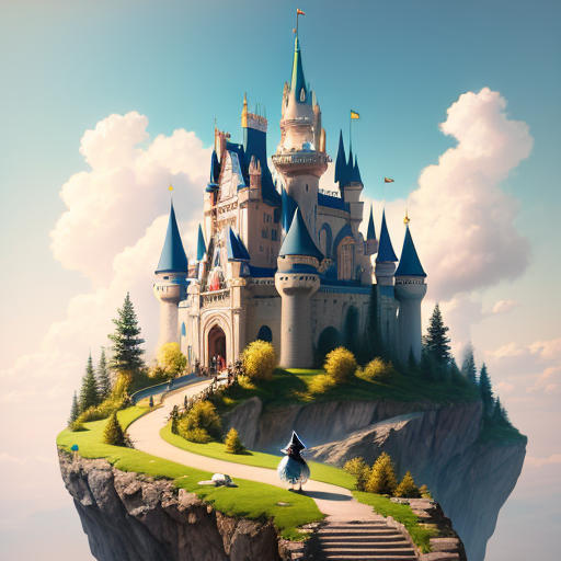 The Girl in the World of Imagination