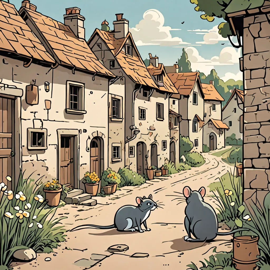 The Clever Mouse and the Lazy Cat