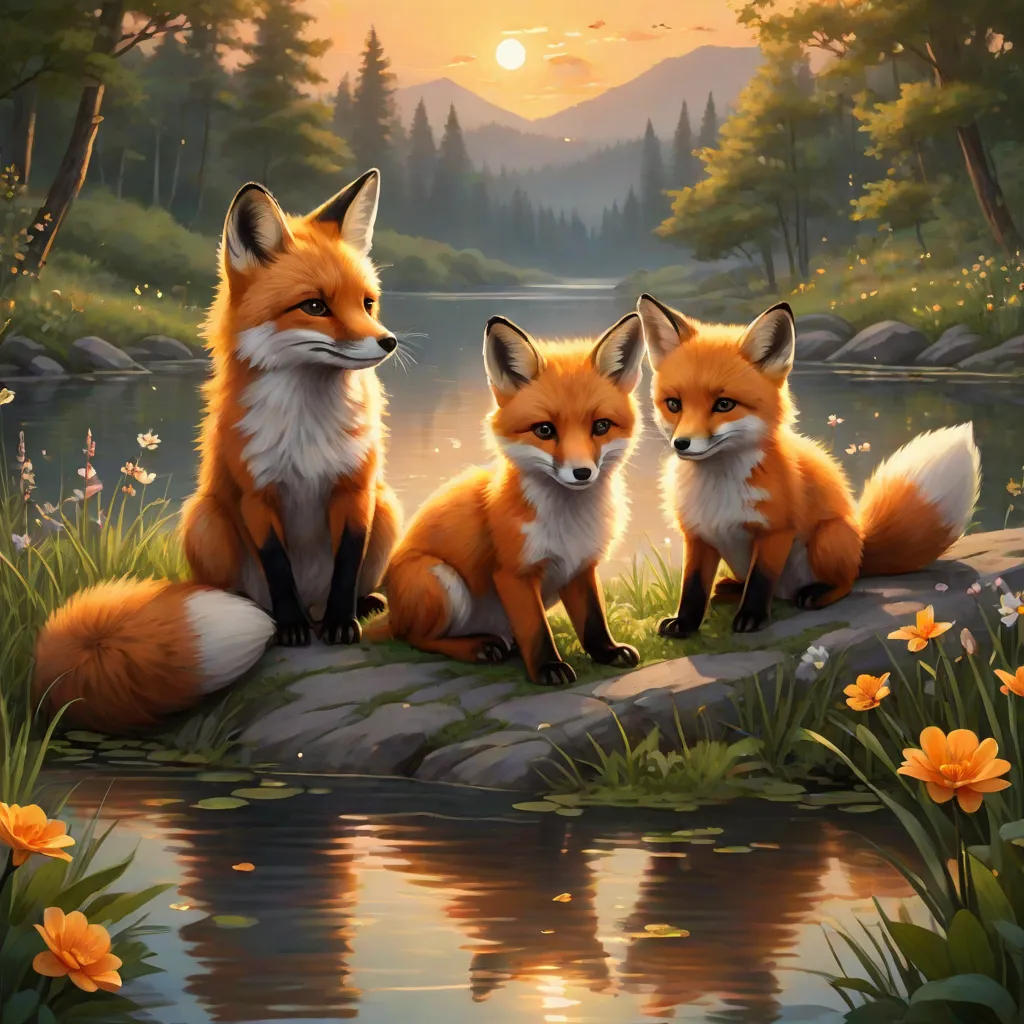 The Summer Adventures of the Fox Family