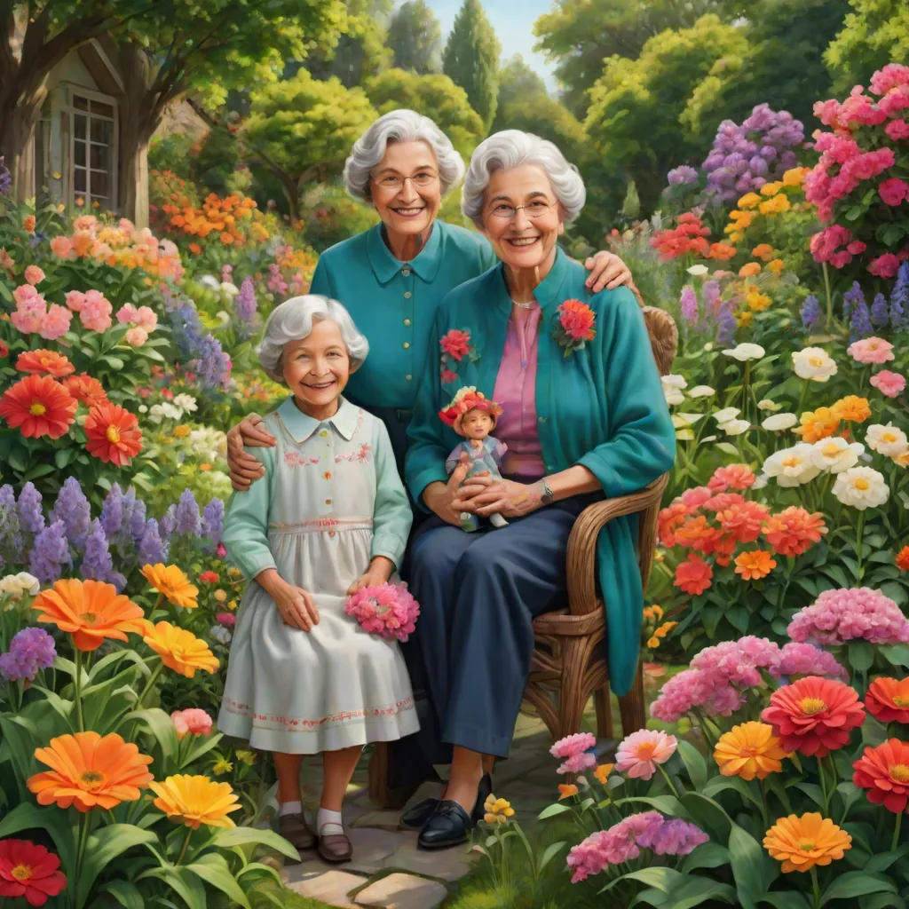 Penelope and Gwendolen's Day with Grandma GiGi