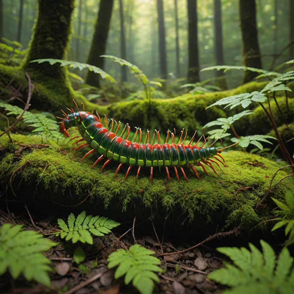 The Lonely Centipede's Journey