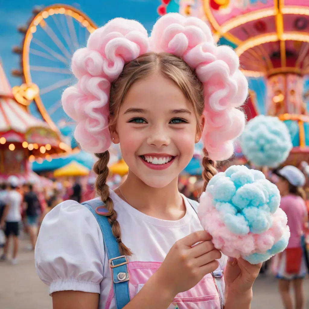 The Girl Who Loves Cotton Candy