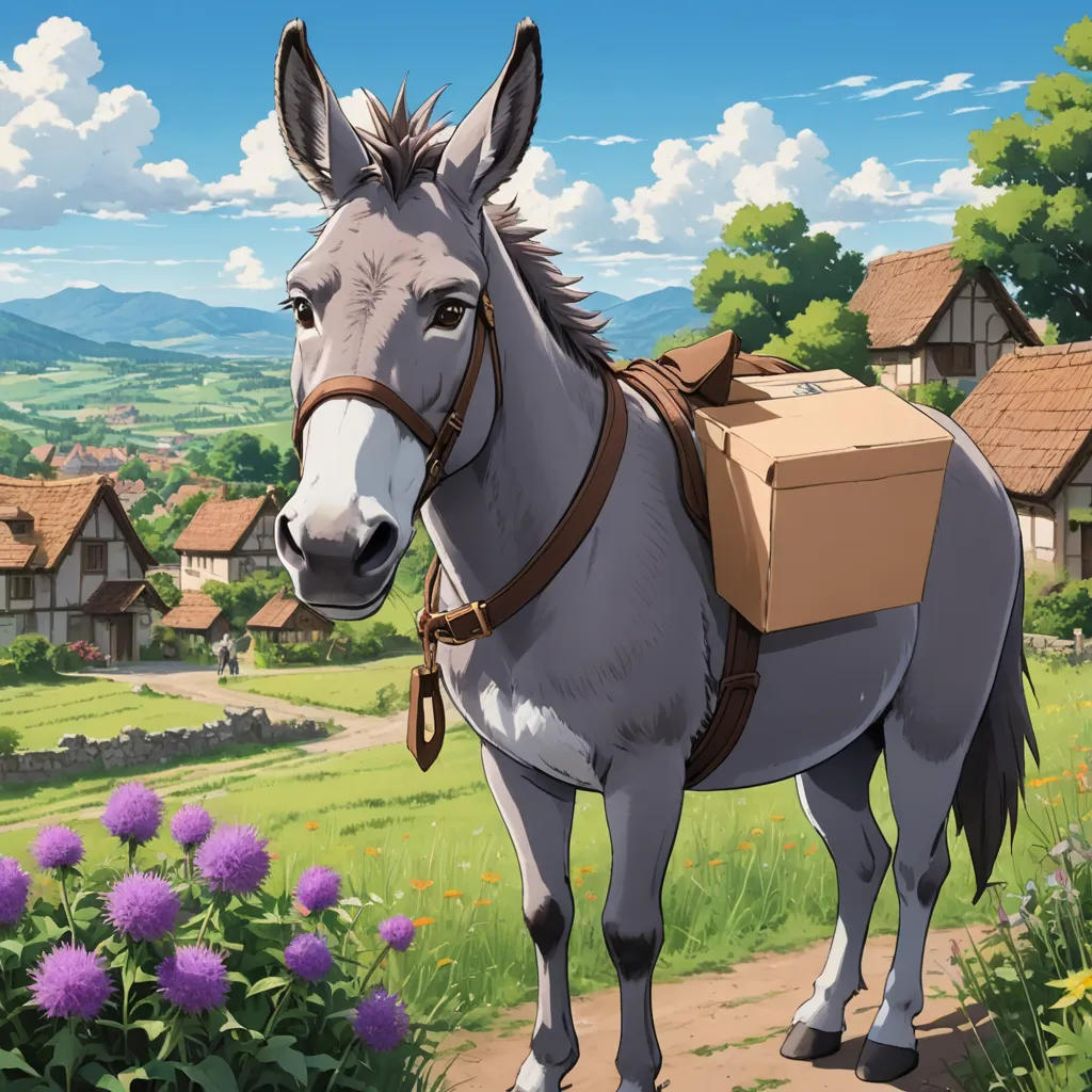 The Slowest Delivery Donkey in Town