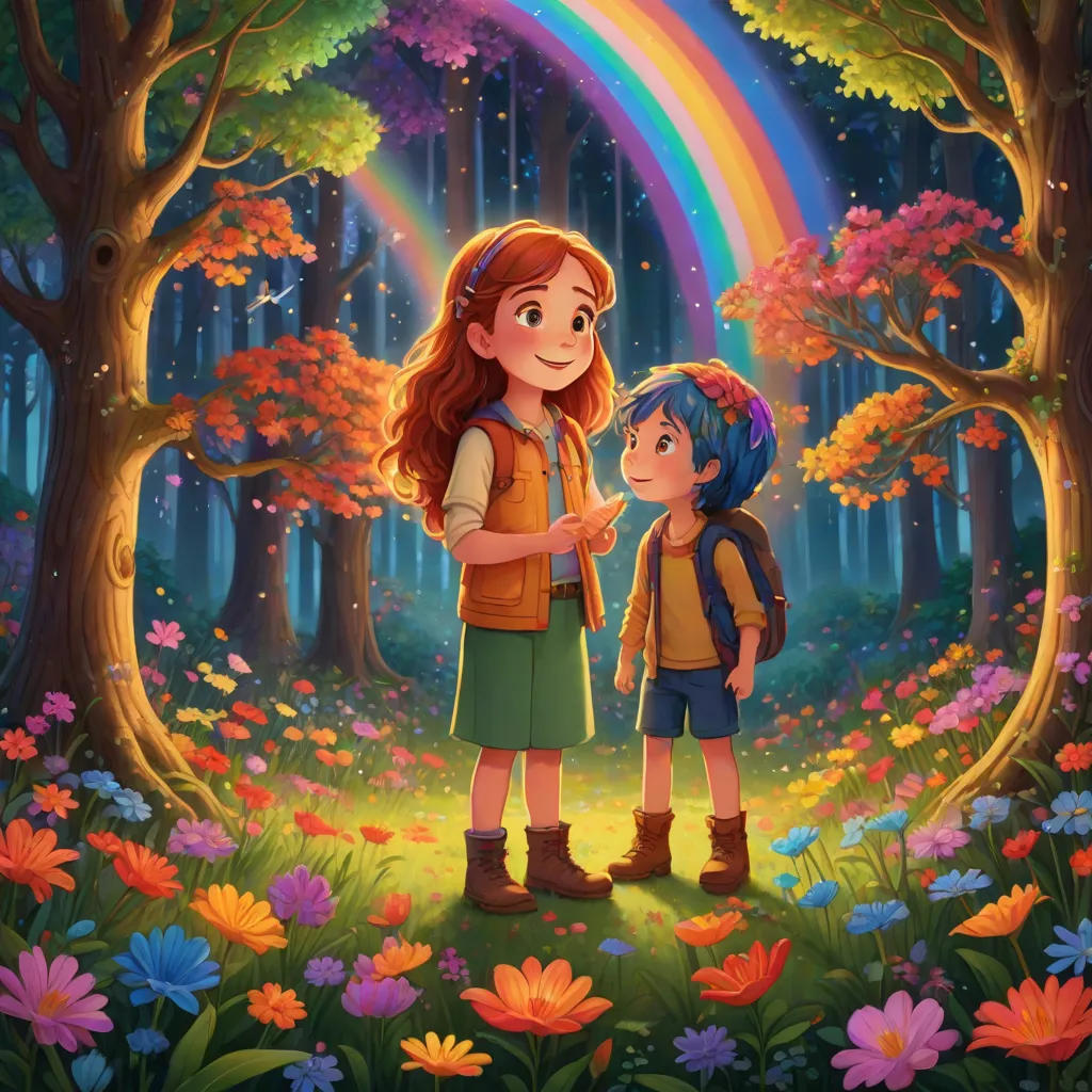 Lily and the Rainbow Tree Adventure