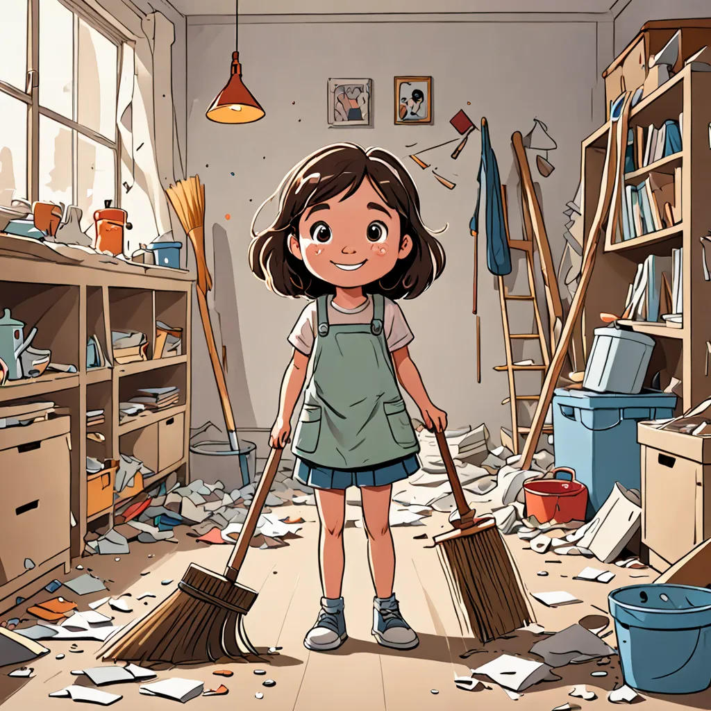 Messy Jessy and the Clean-Up Challenge