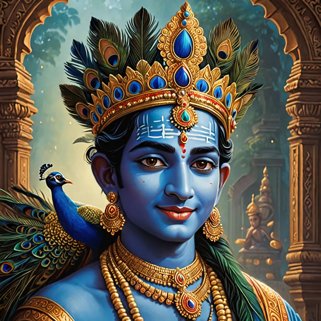 a painting of a man with a peacock on his shoulder and a peacock on his shoulder, with a peacock on his shoulder, Android Jones, samikshavad, a detailed painting, highly detailed digital painting