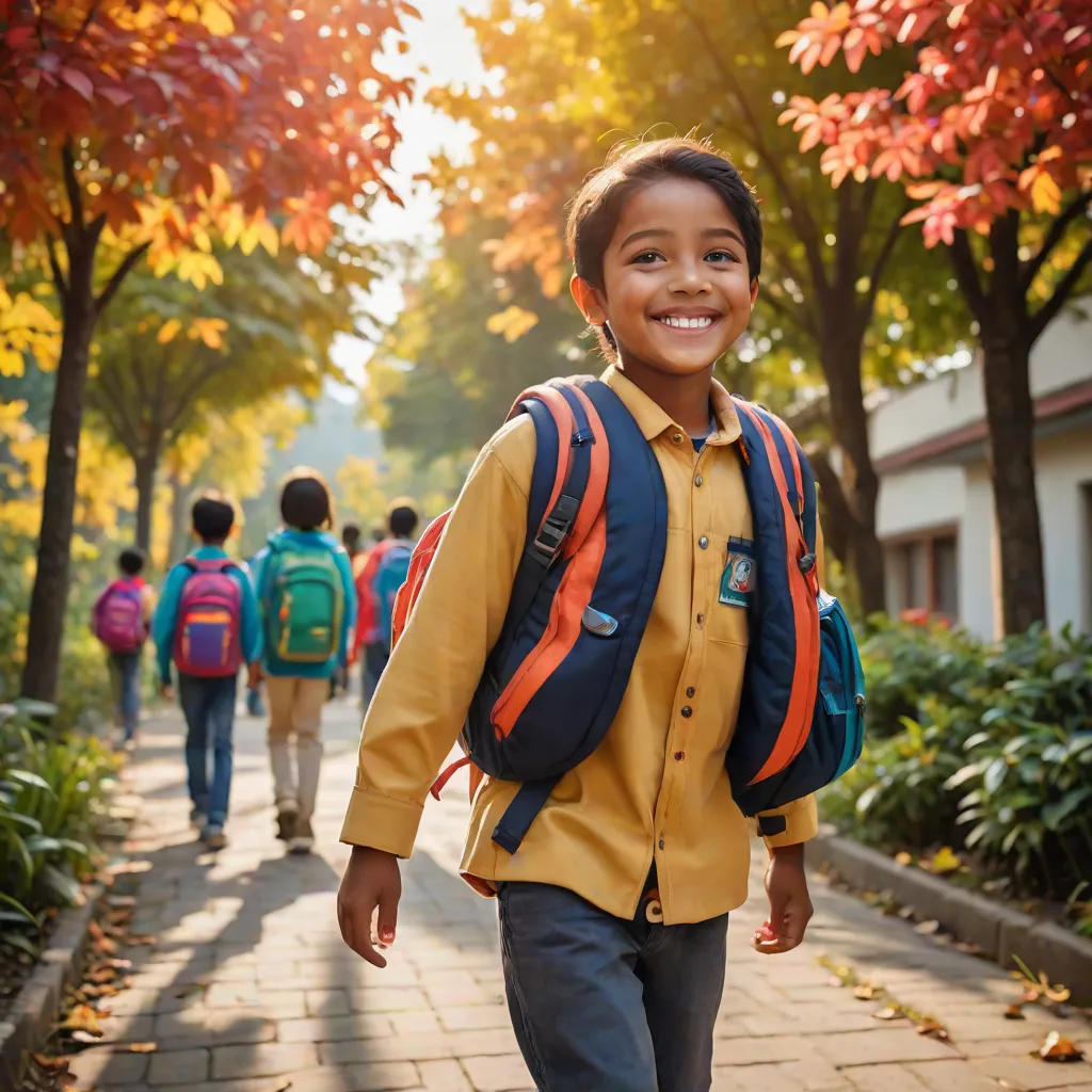 The Joyful Journey to School