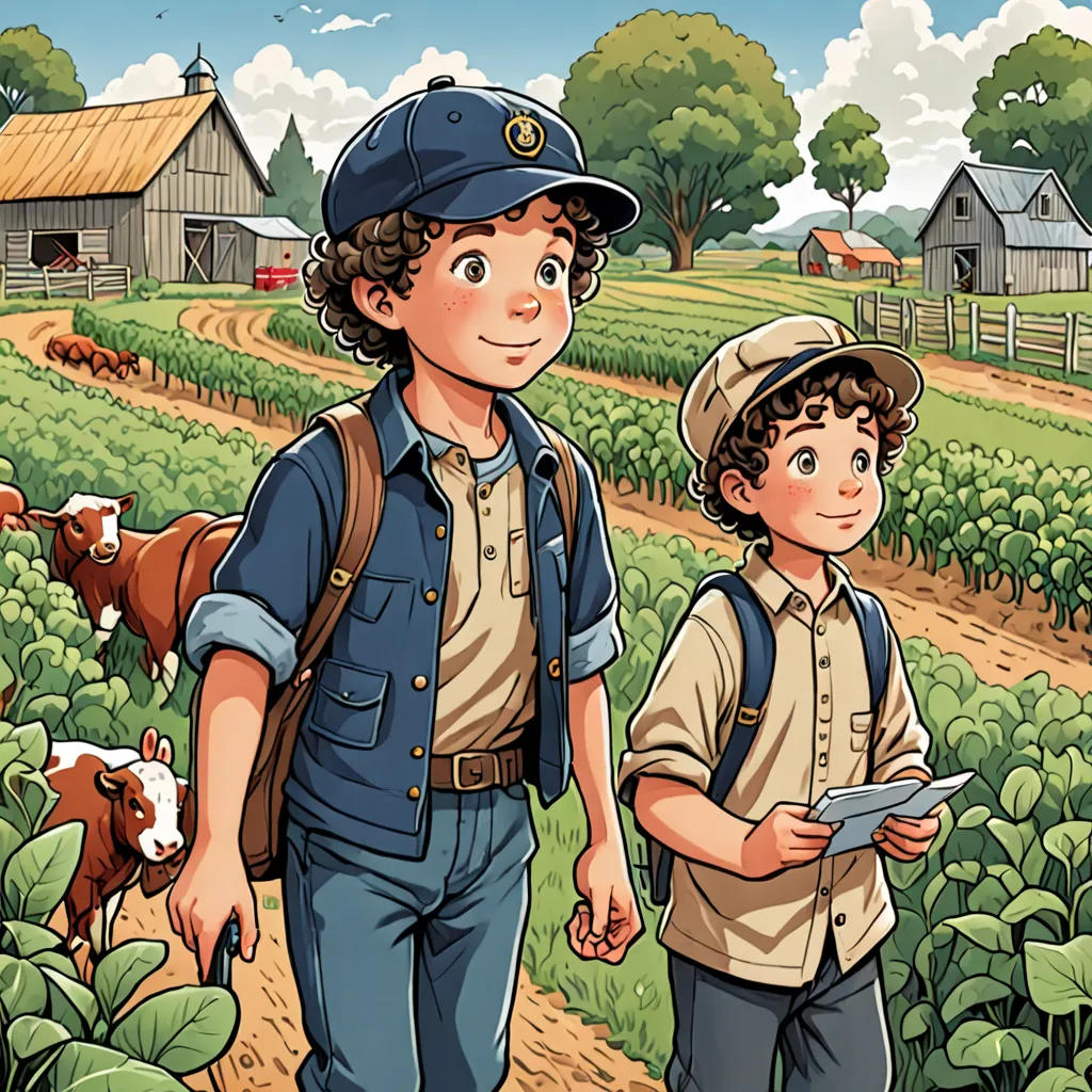 Bryan's Adventure on Grandpa's Farm
