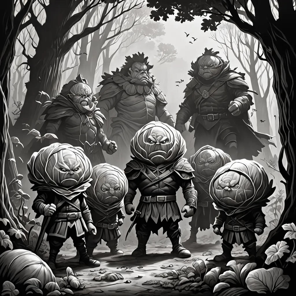 The Dawn of the Cabbage Kingdom: The Legion of Curls