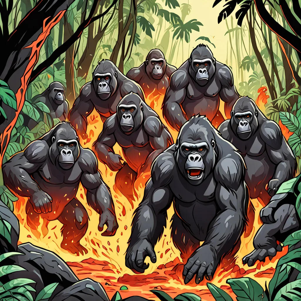 The Lava Gorilla Tag