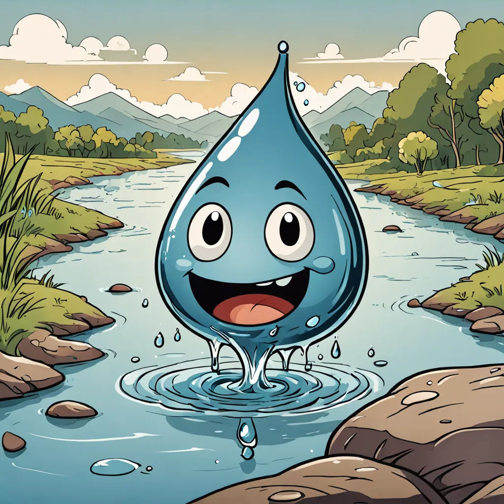 La Aventura de la Gotita de Agua