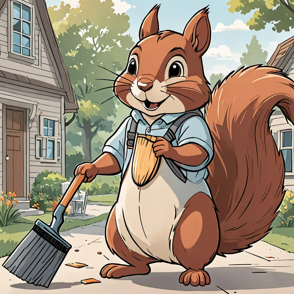 The Helpful Little Squirrel
