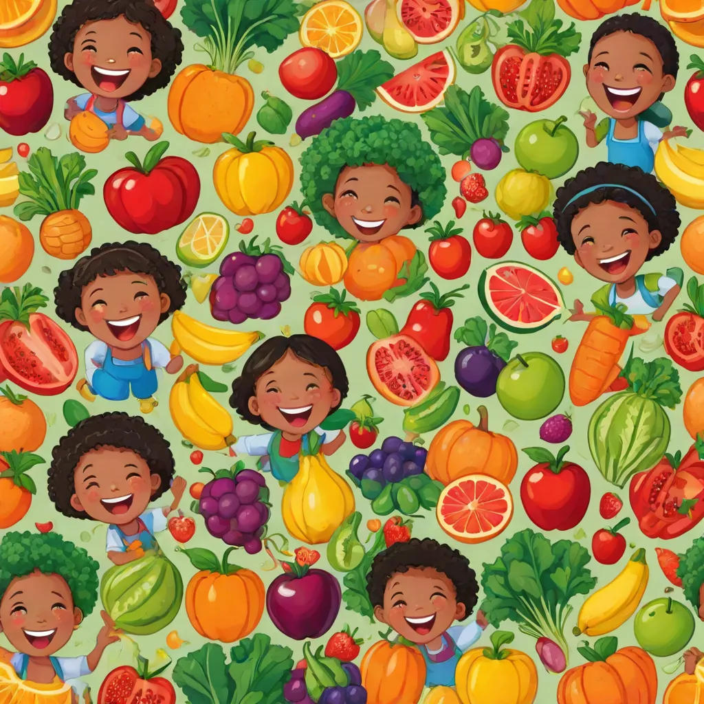 A to Z with Fruits and Veggies: A Colorful Journey