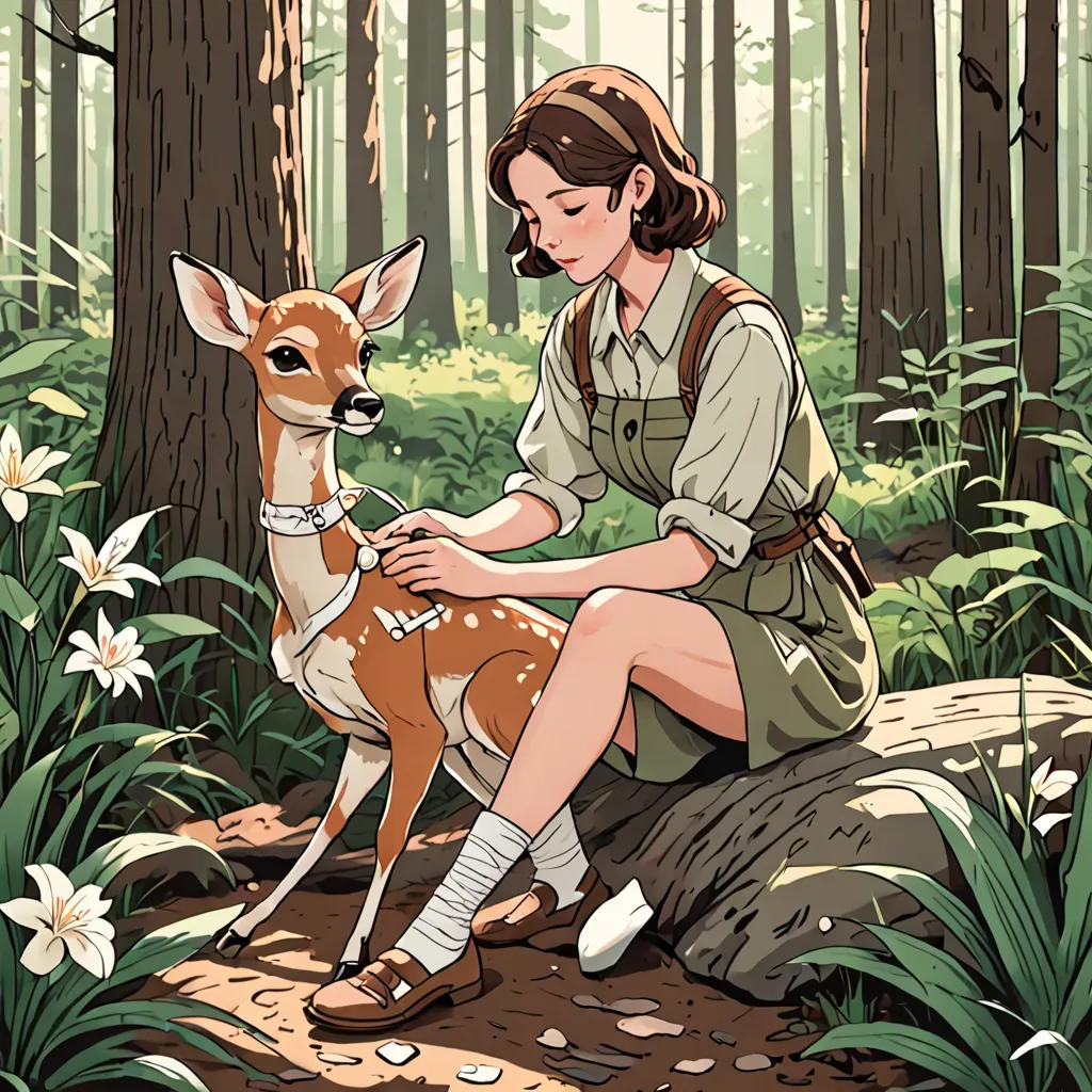 The Fawn's Compassion