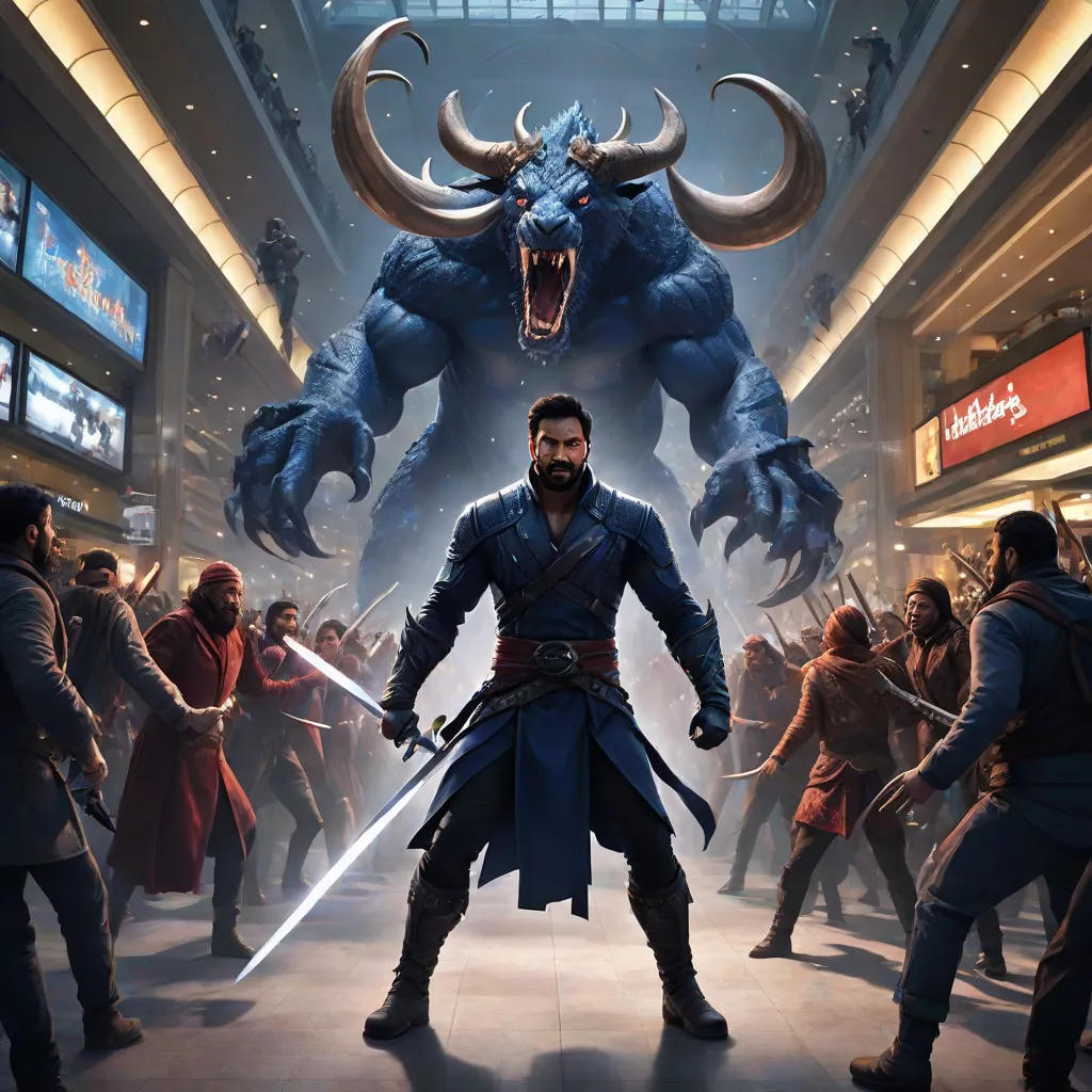 Shivaay and the Mall Monster Mayhem