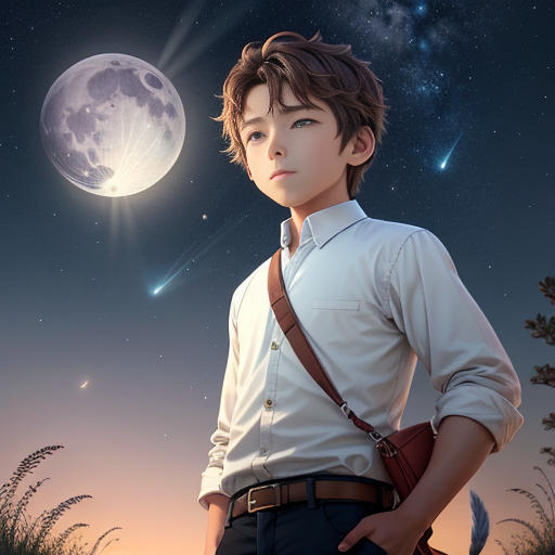 The Moon and the Magic Kite
