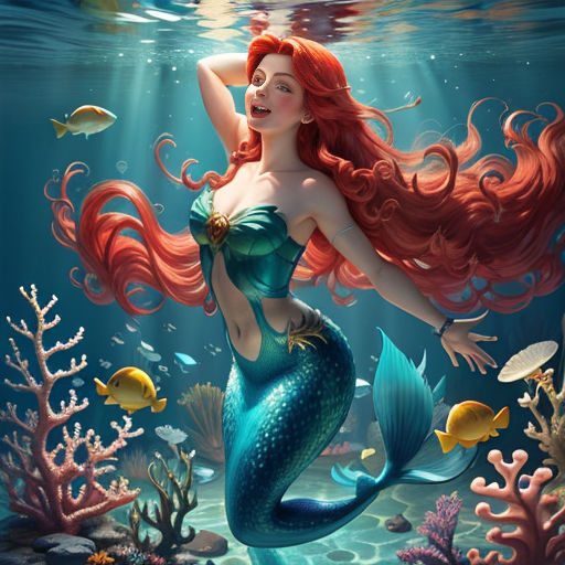 Ariel In Shell You're A Precious Jewel To Cherish Forever Precious M –  Cartoon Kingdom