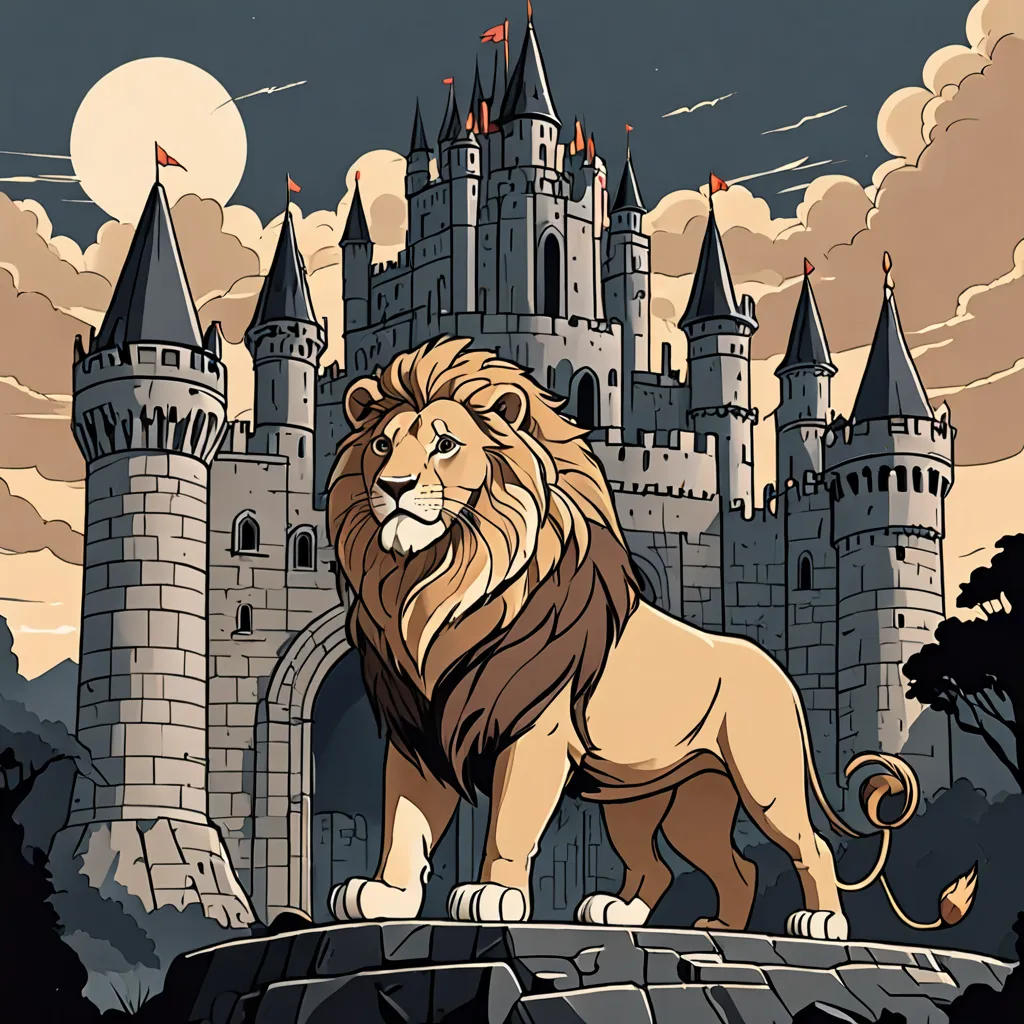 The Courageous Lion Prince