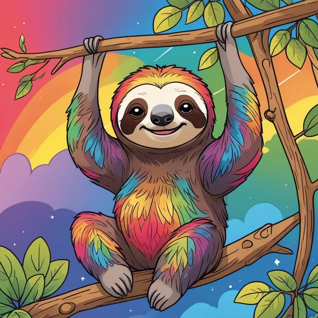 Slothy's Rainbow Adventure