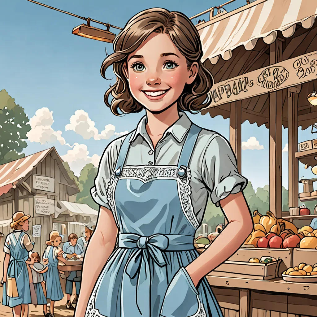 The Blue Ribbon Apron