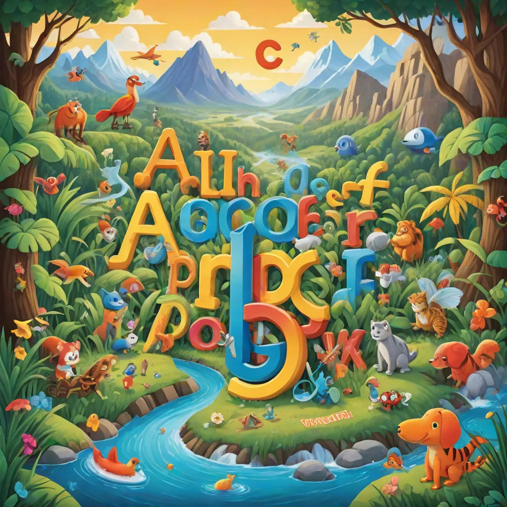 Alphabet Adventures: A Coloring Journey