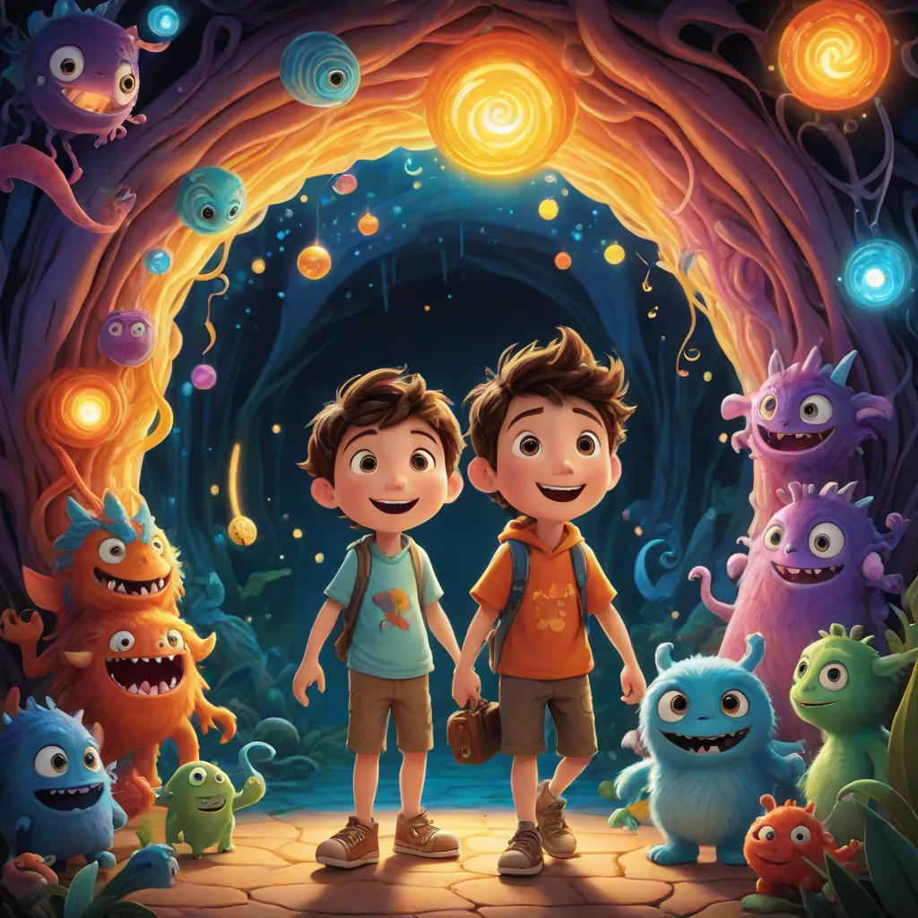 The Spooky Adventures of Timmy and the Midnight Monsters