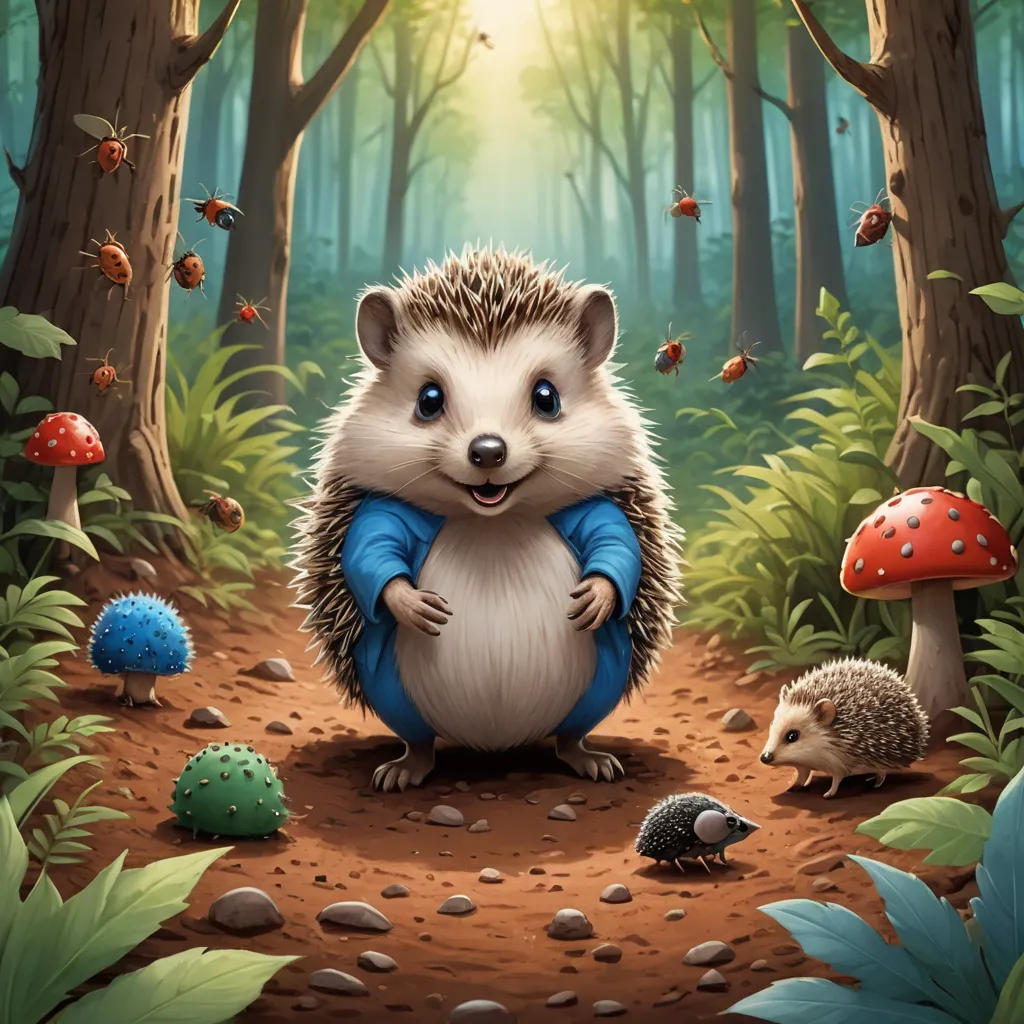 The Adventure of Mr. Hedgehog and the Ants