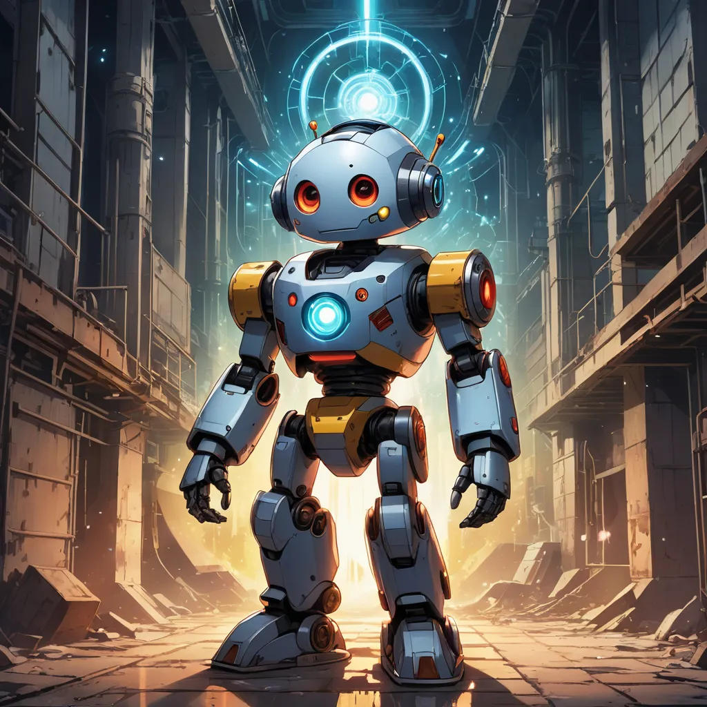 The Adventures of Sparky the Curious Robot