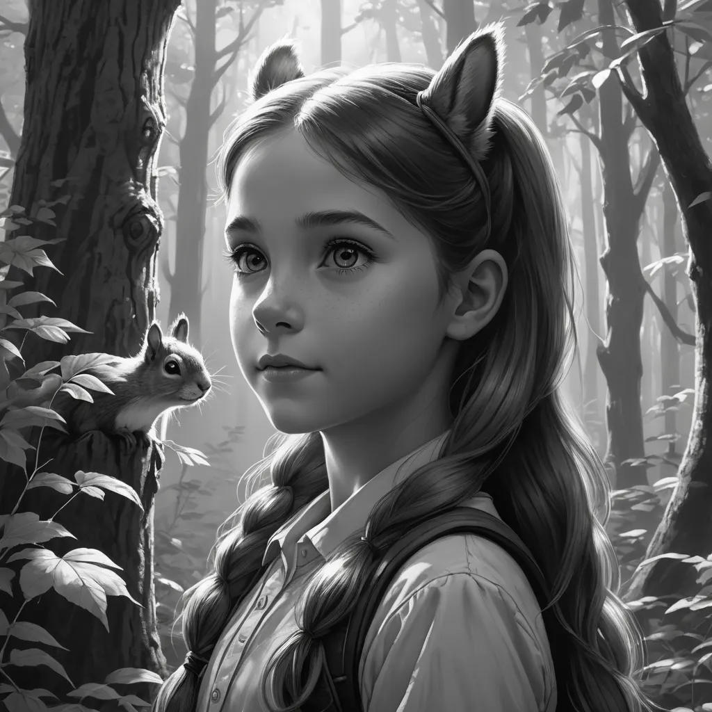 The Little Girl in the Forest