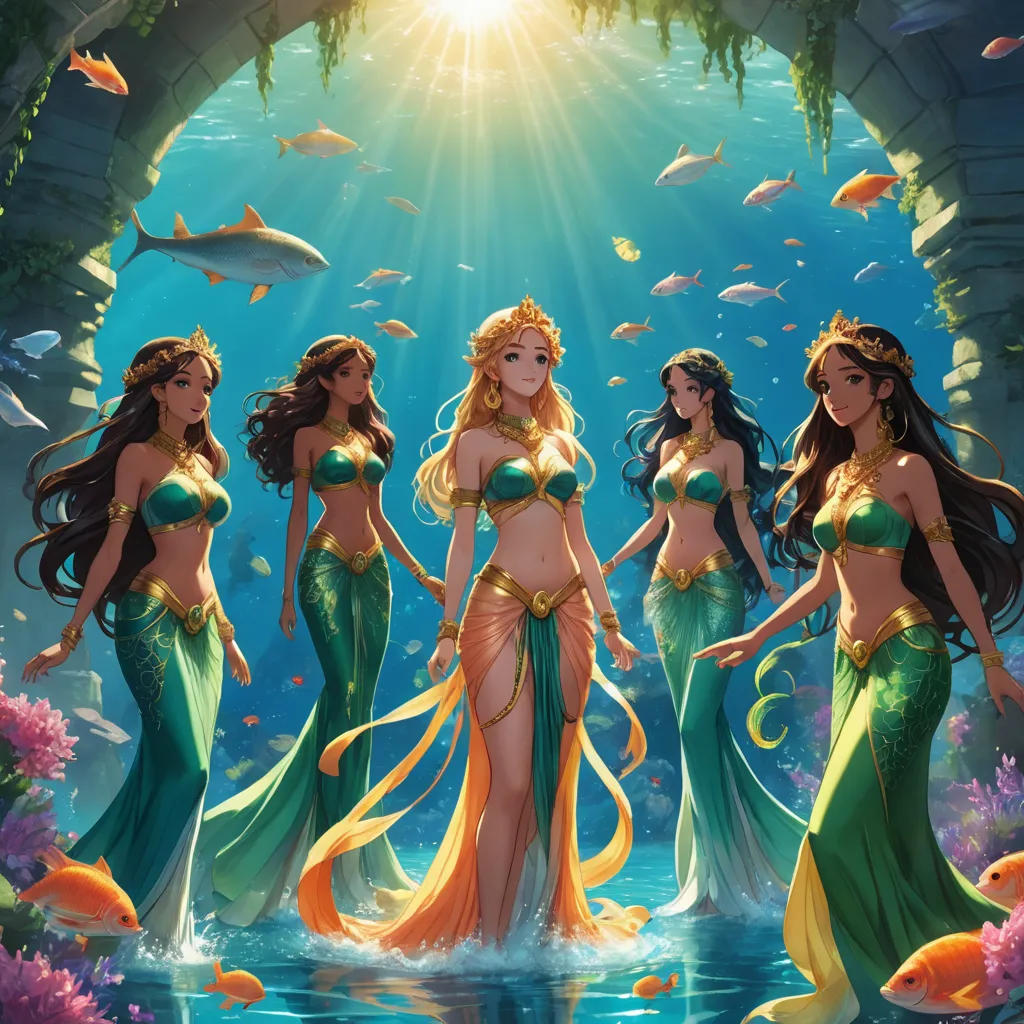 The Enchanting Nymphs