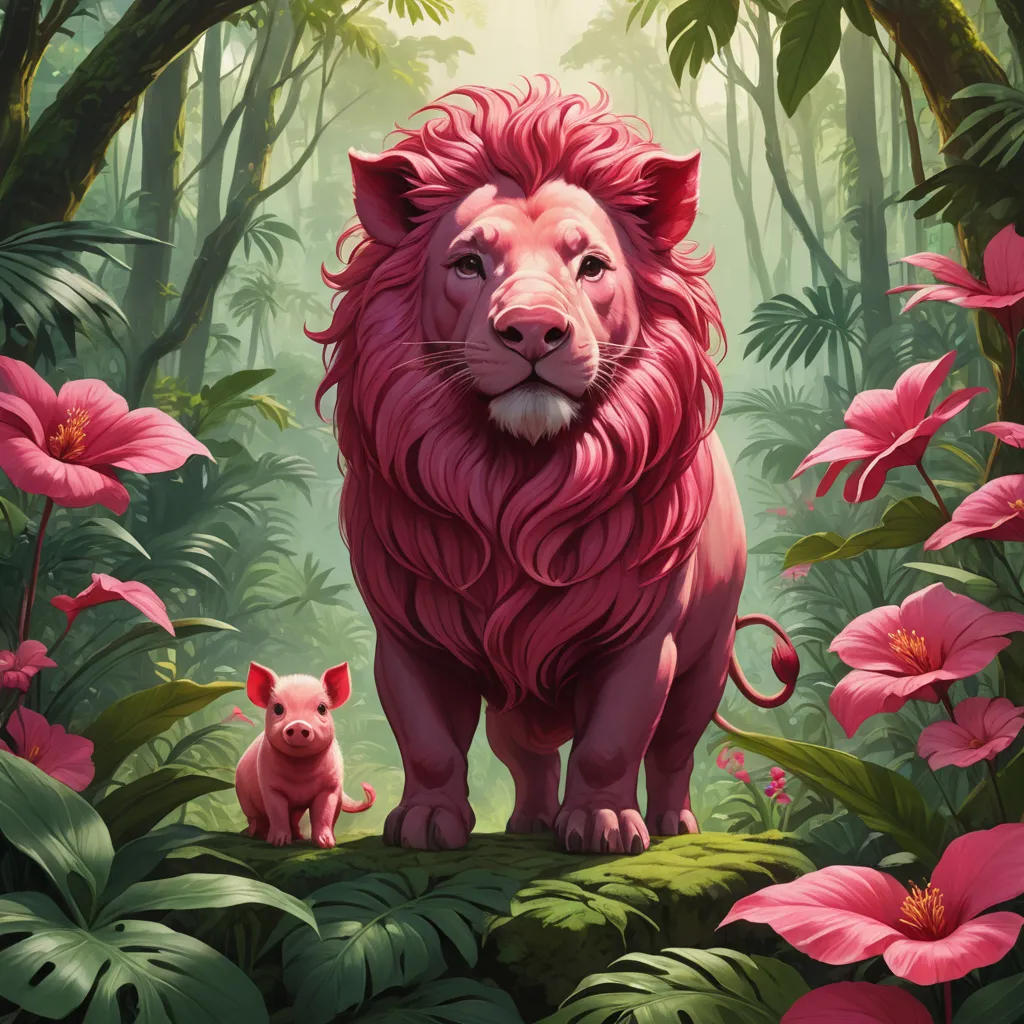 Ruby the Unlikely Lion