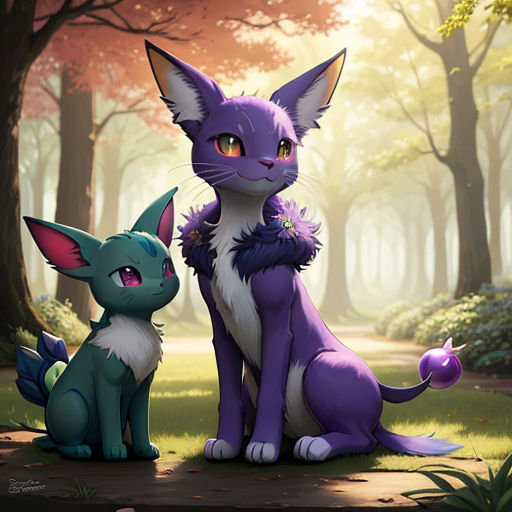 umbreon and espeon love story