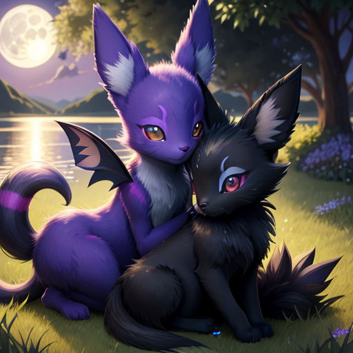 umbreon and espeon love story