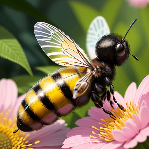 The Busy Bee and the Lazy Fly