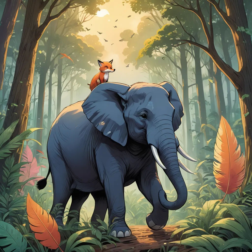 The Elephant Friend of the Forest