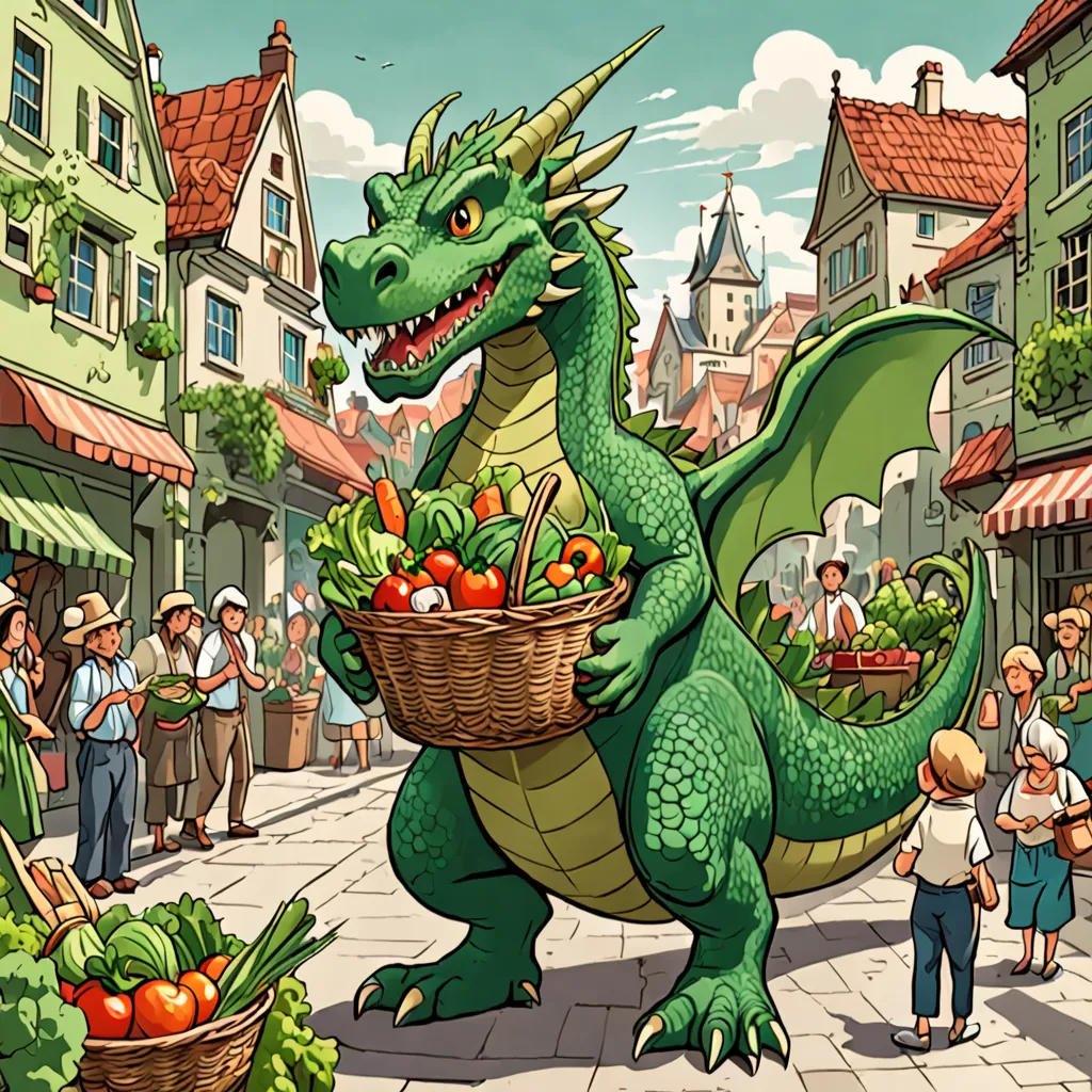 Smok Wawelski the Vegetarian