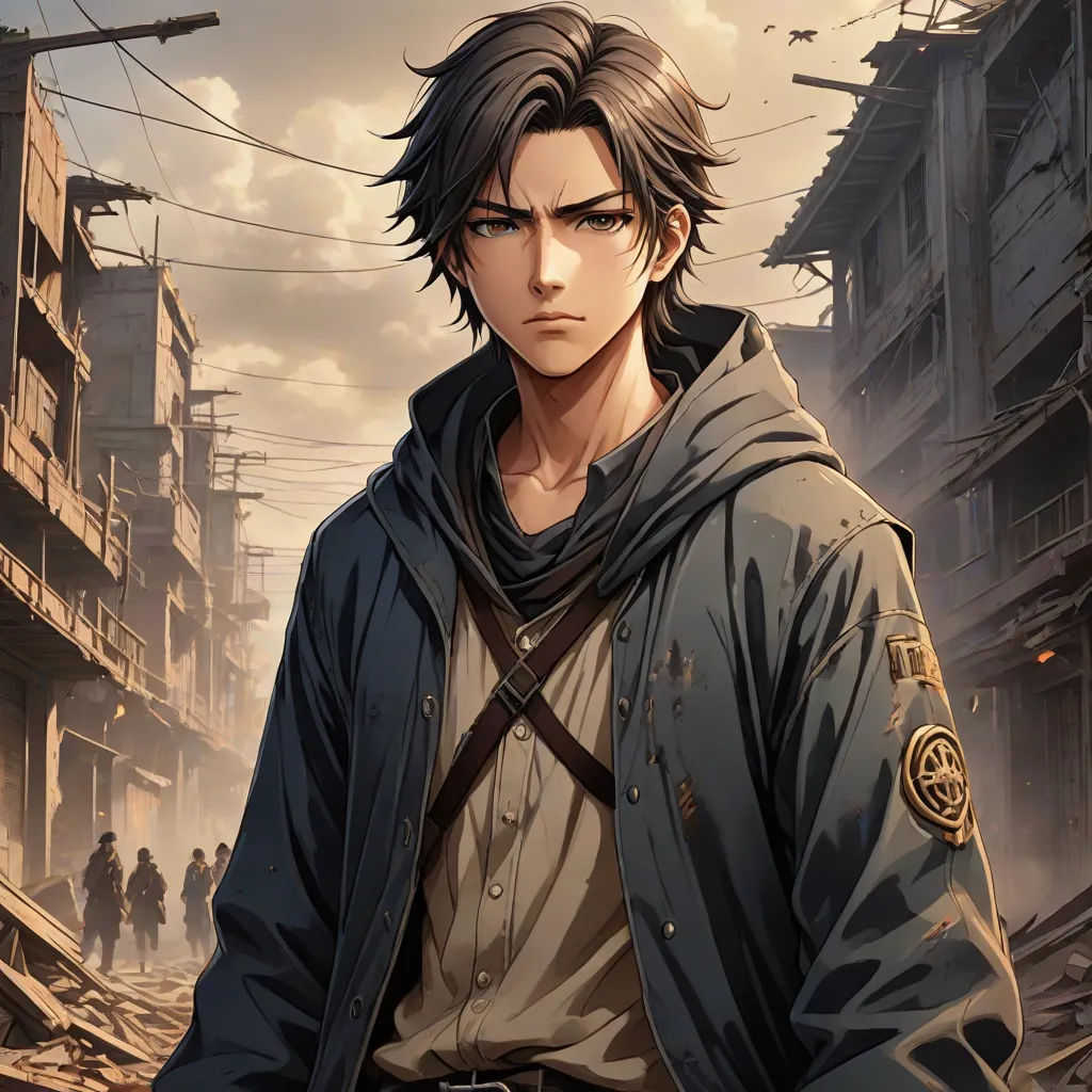a man in a hooded jacket standing in a street with a gun in his hand and a man in a hoodie behind him, official art, sots art, a character portrait, Cedric Seaut (Keos Masons)