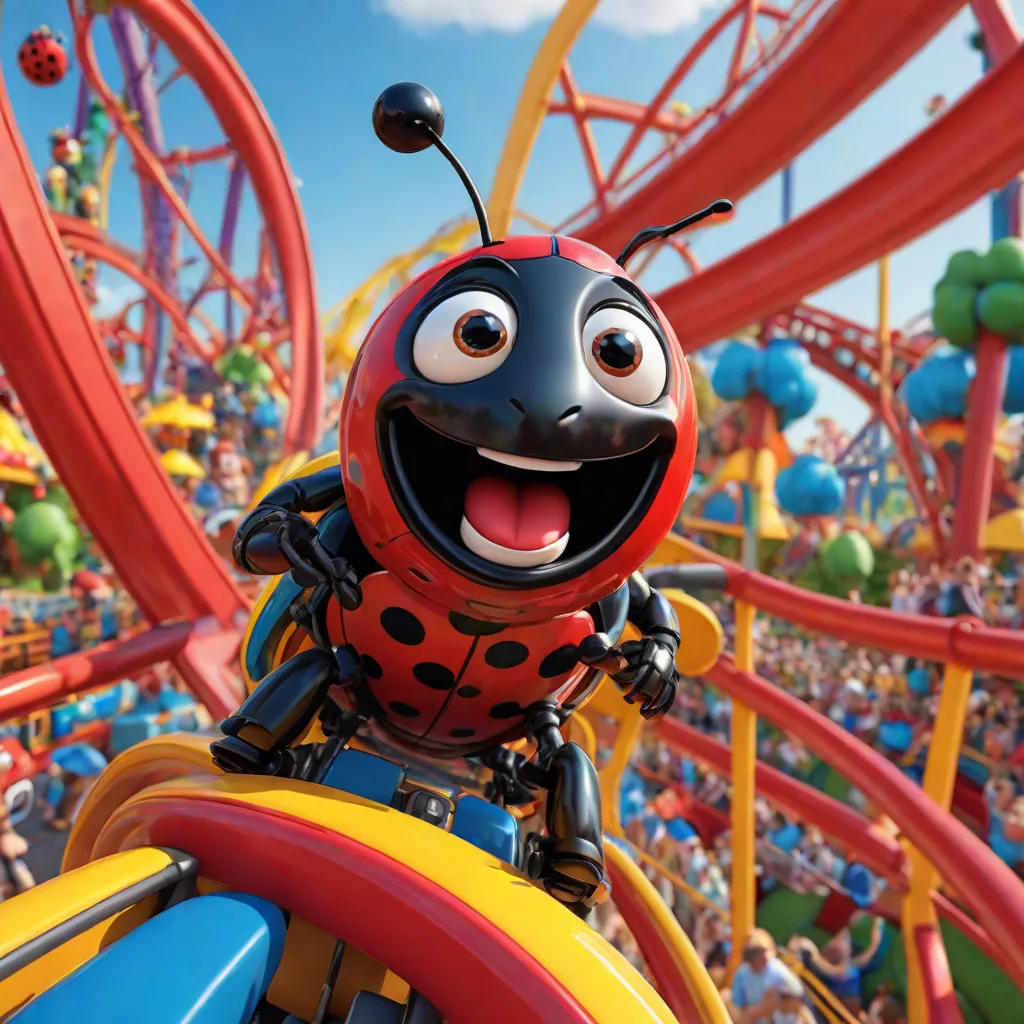 The Ladybird's Day at the Theme Park