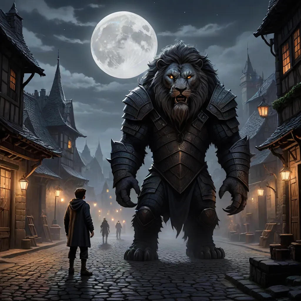 The Brave Boy and the Monster
