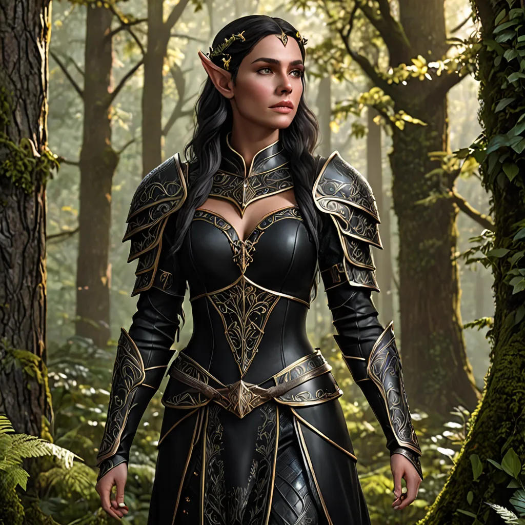 The Enchanting Forest Guardian
