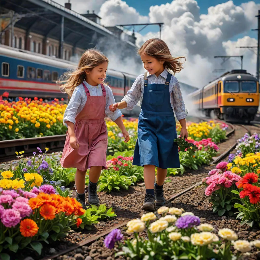 The Green Guardians of the Railway Station