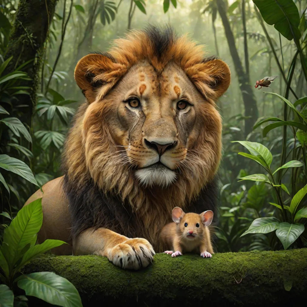 The Lion and the Mouse